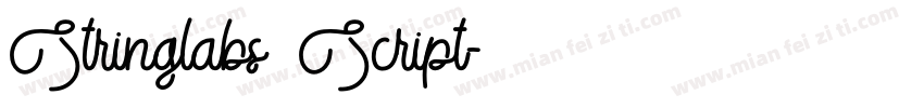 Stringlabs Script字体转换